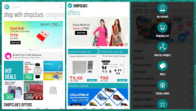 Shopclues android app