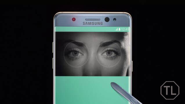 Galaxy Note 7 Iris Scanner